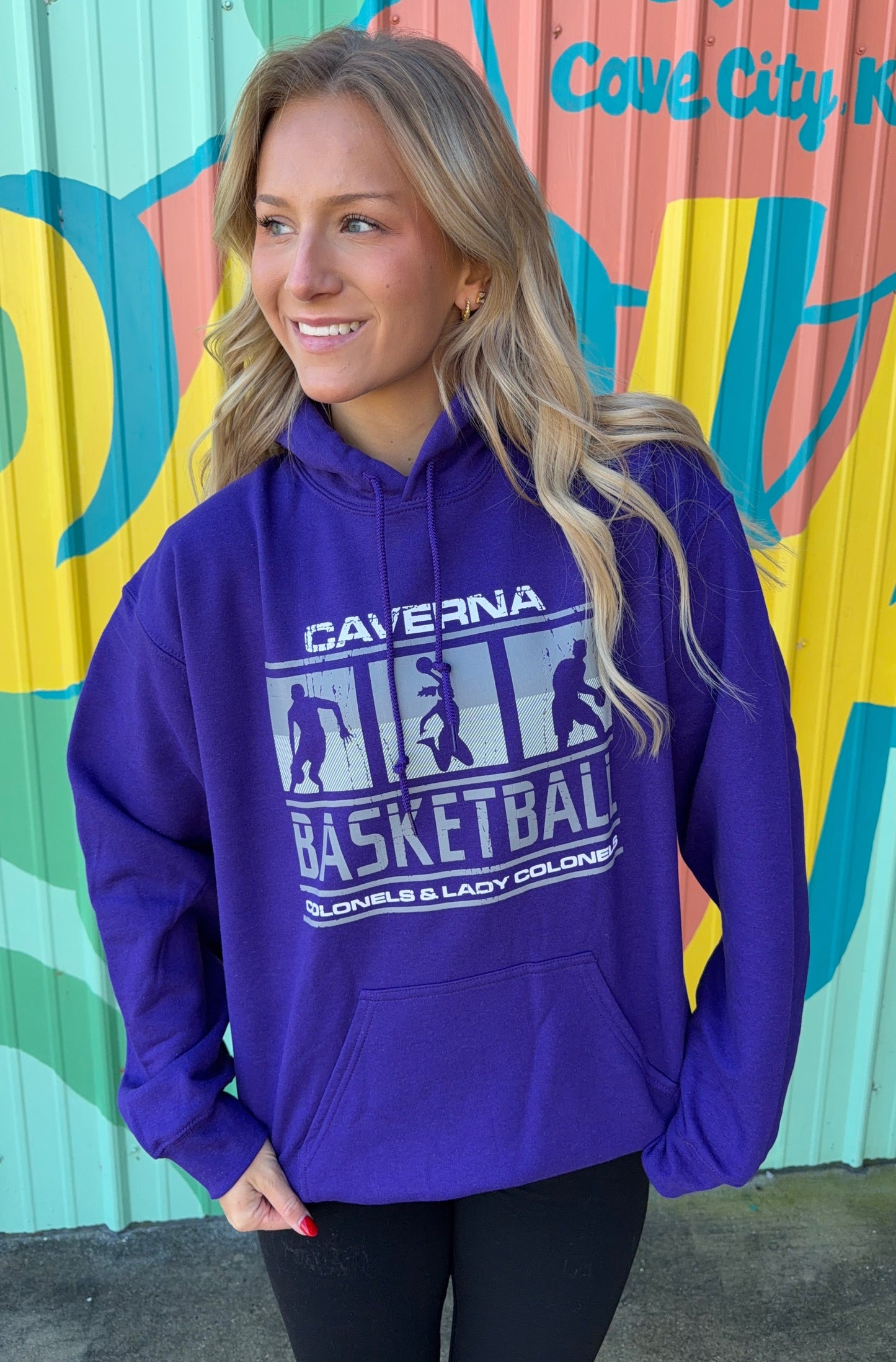 Caverna Colonels & Lady Colonels Basketball Hoodie