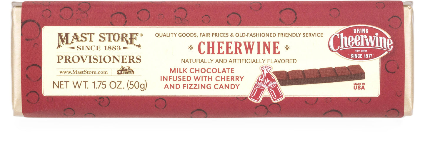 Mast General Chocolate Bar - Cheerwine, 12ct