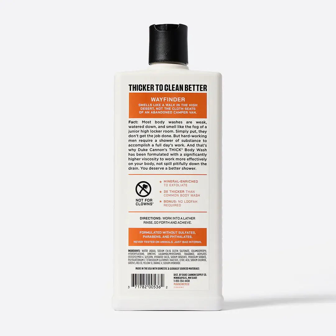 THICK Body Wash Wayfinder 18oz