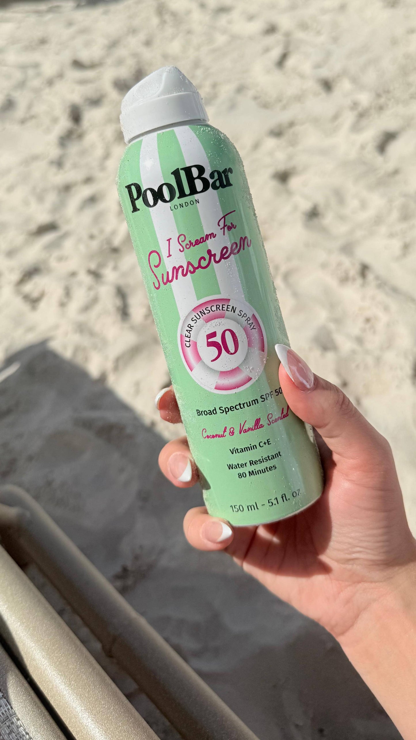 SPF 50 Clear Sunscreen Spray