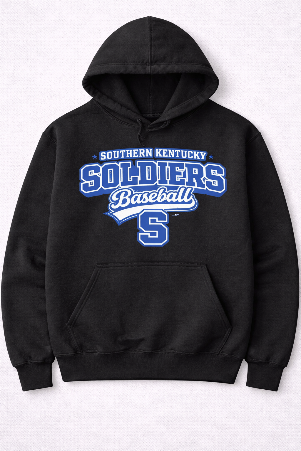 SOKY Soldiers Baseball Hoodie - Black