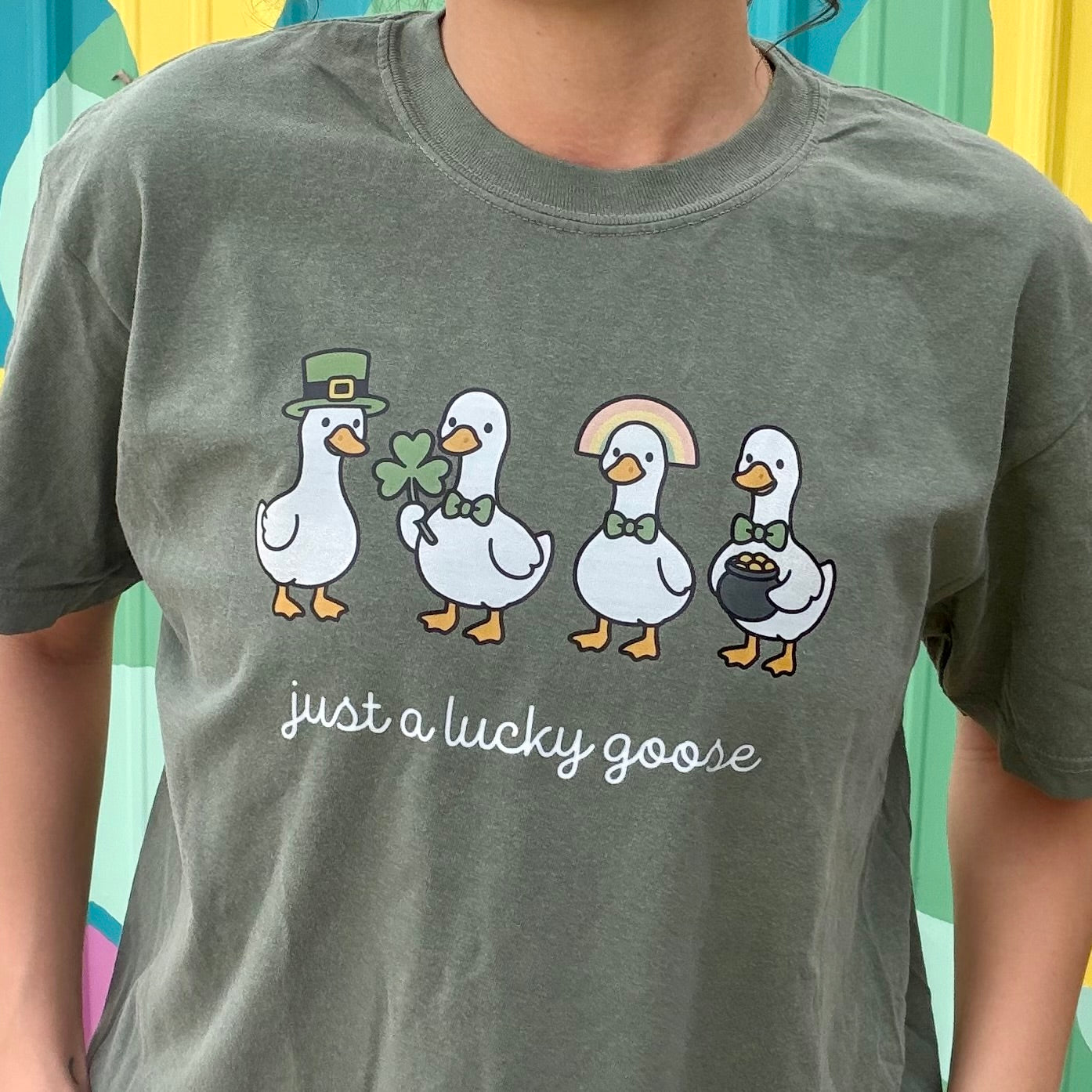 Lucky Goose Comfort Colors Tee