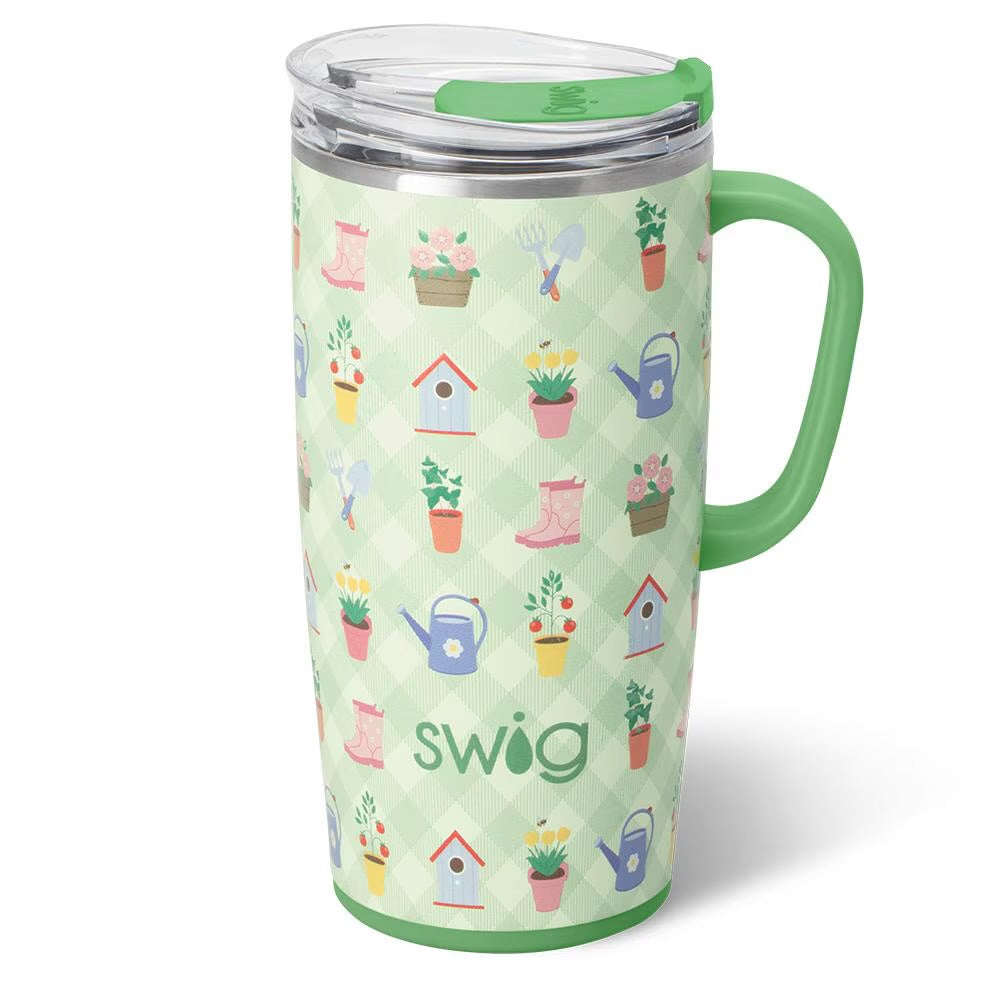 Green Thumb Swig Travel Mug 22oz