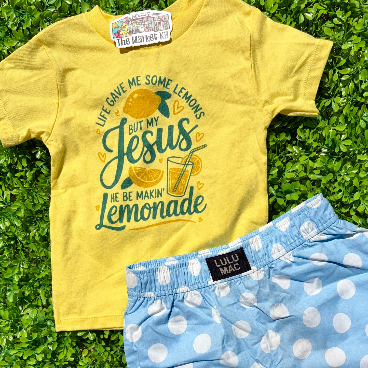 He Be Makin’ Lemonade Toddler Tee