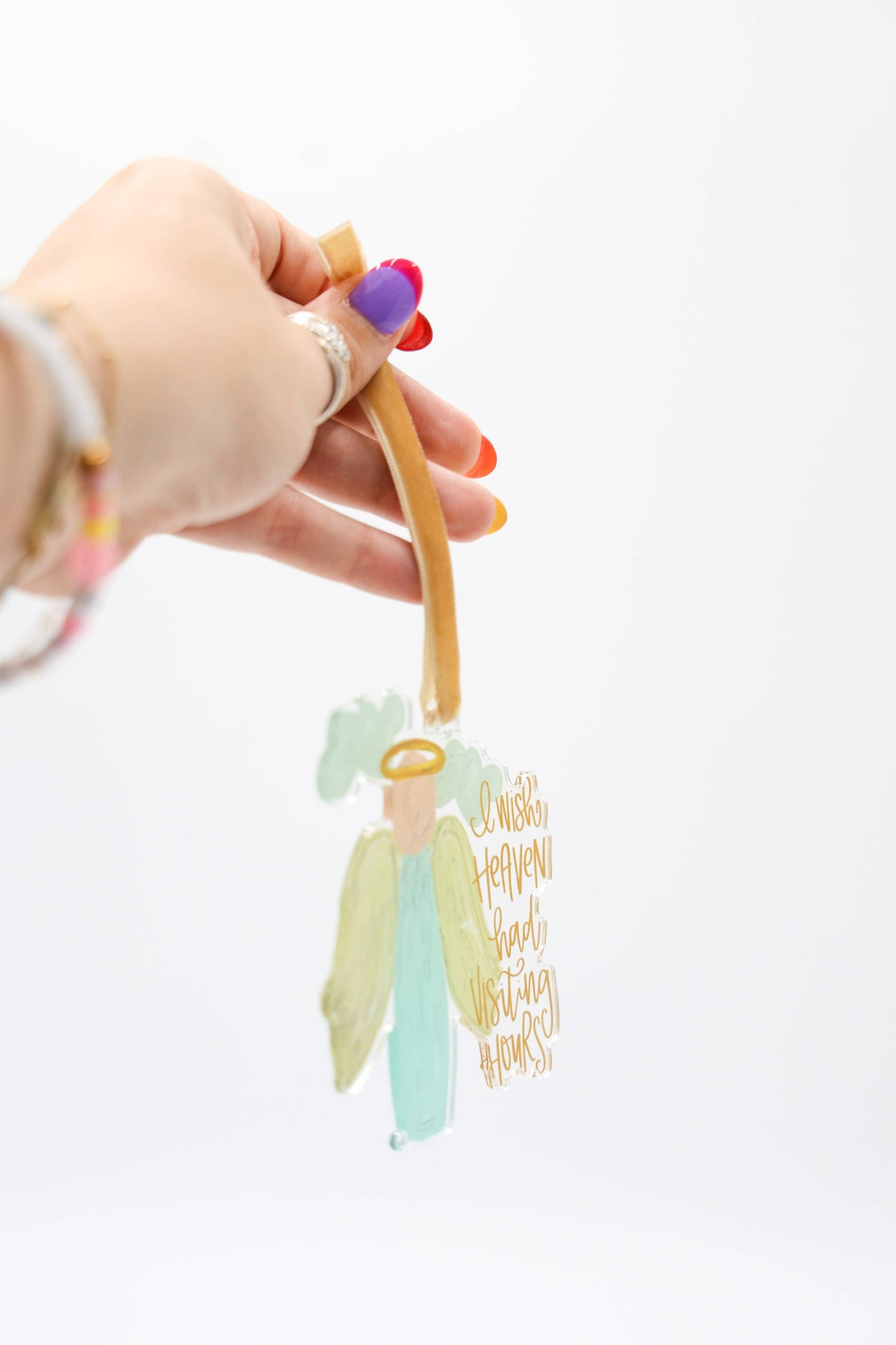 I wish Heaven had Visiting Hours Acrylic Ornament