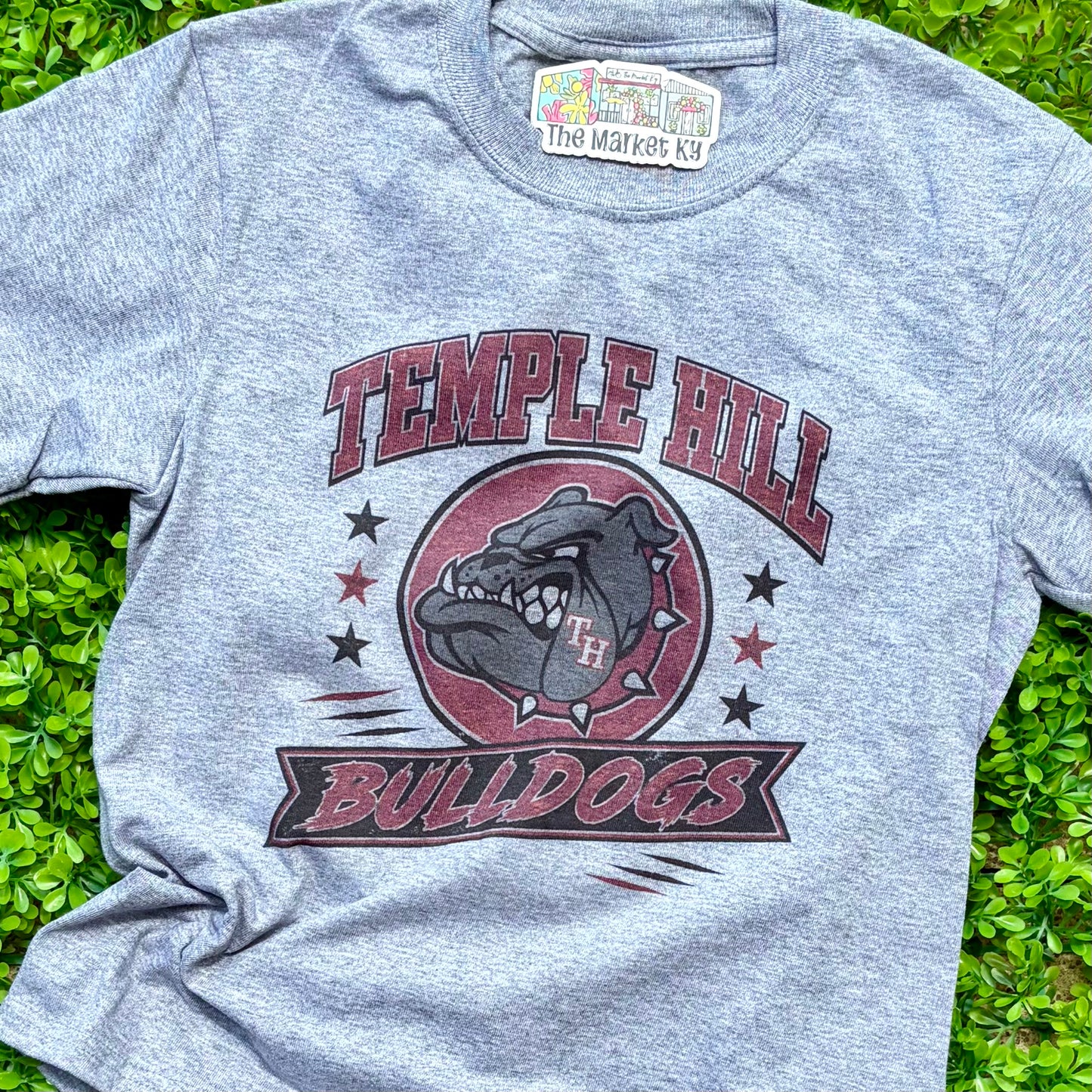 Temple Hill Retro Mascot Tee (Youth & Adult)