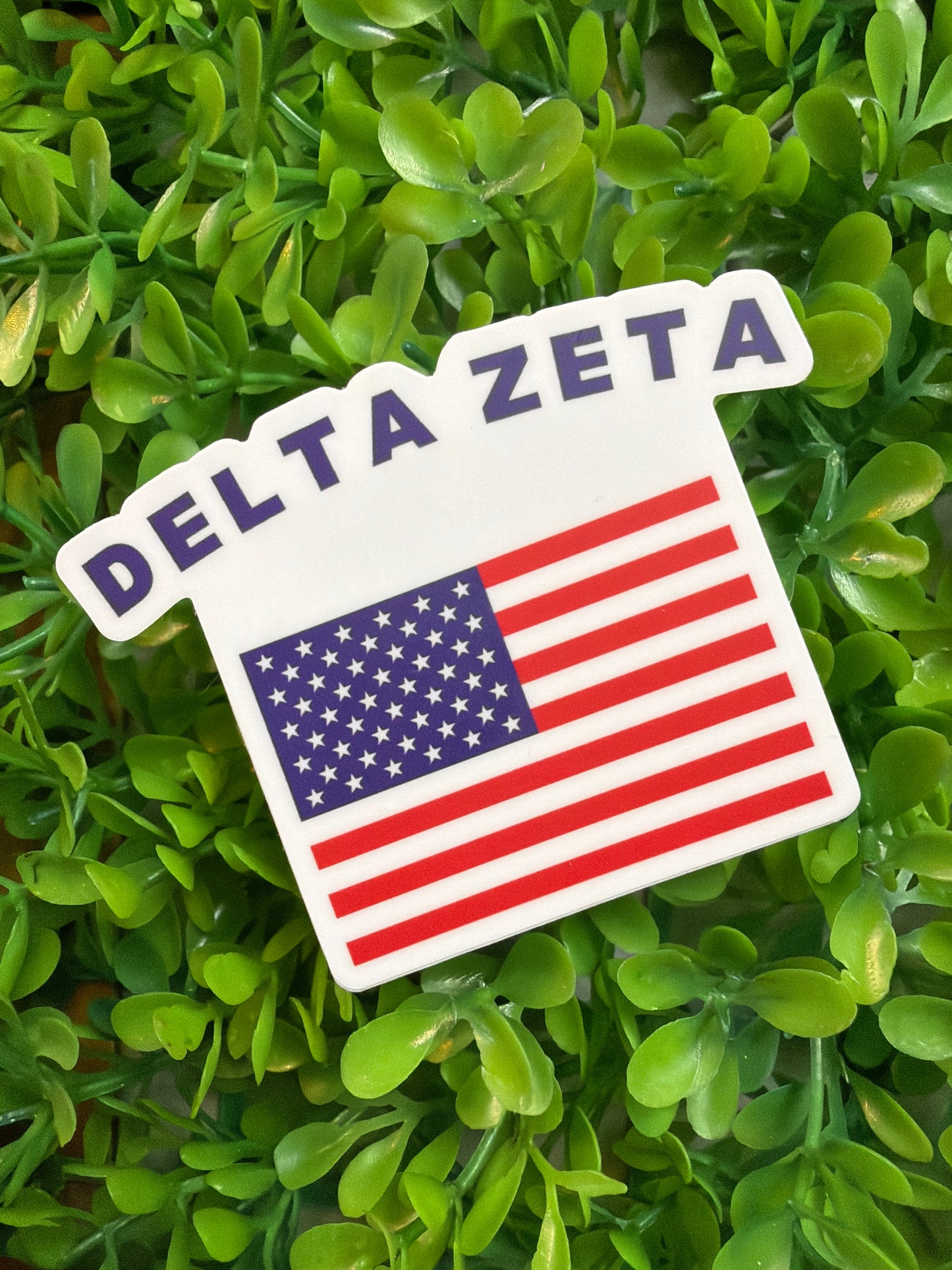 All-American Delta Zeta Sticker
