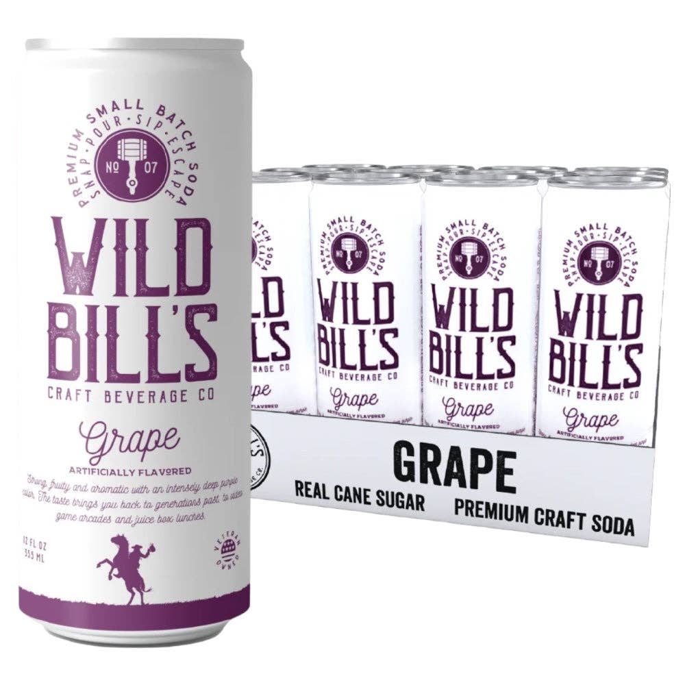 Wild Bill's Grape Soda