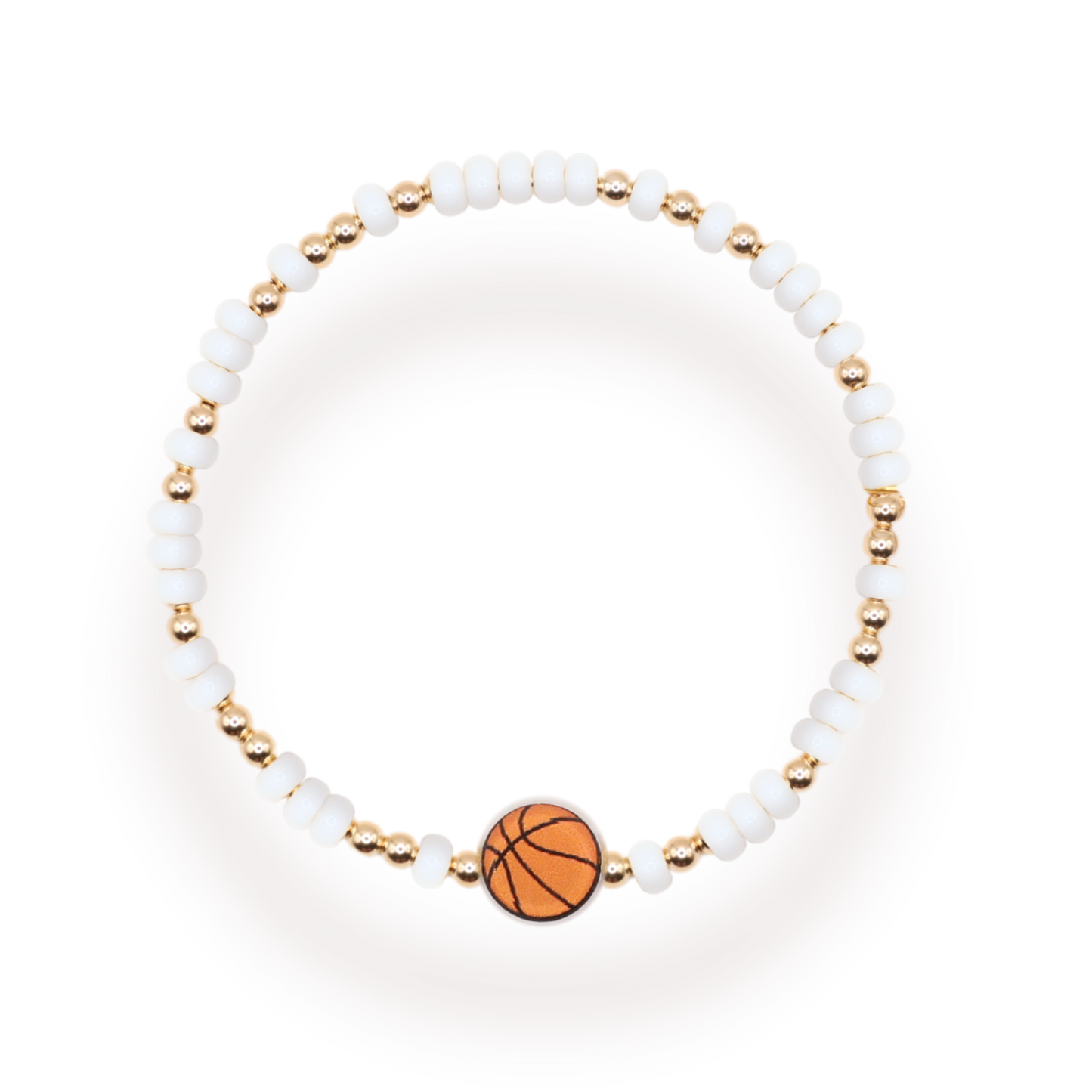 Basketball Sprinkle Bracelet (Kids Size)