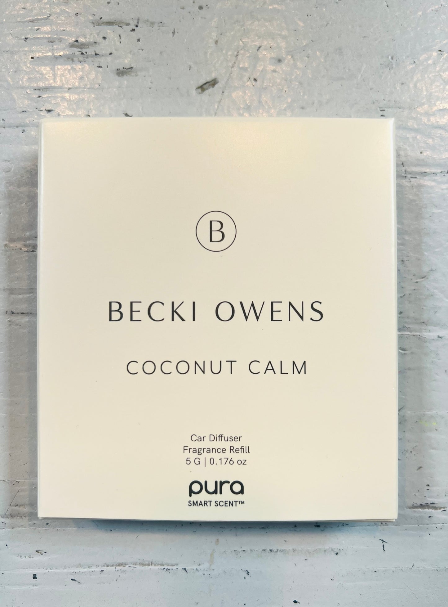 Becki Owens Coconut Calm Pura Car Refill