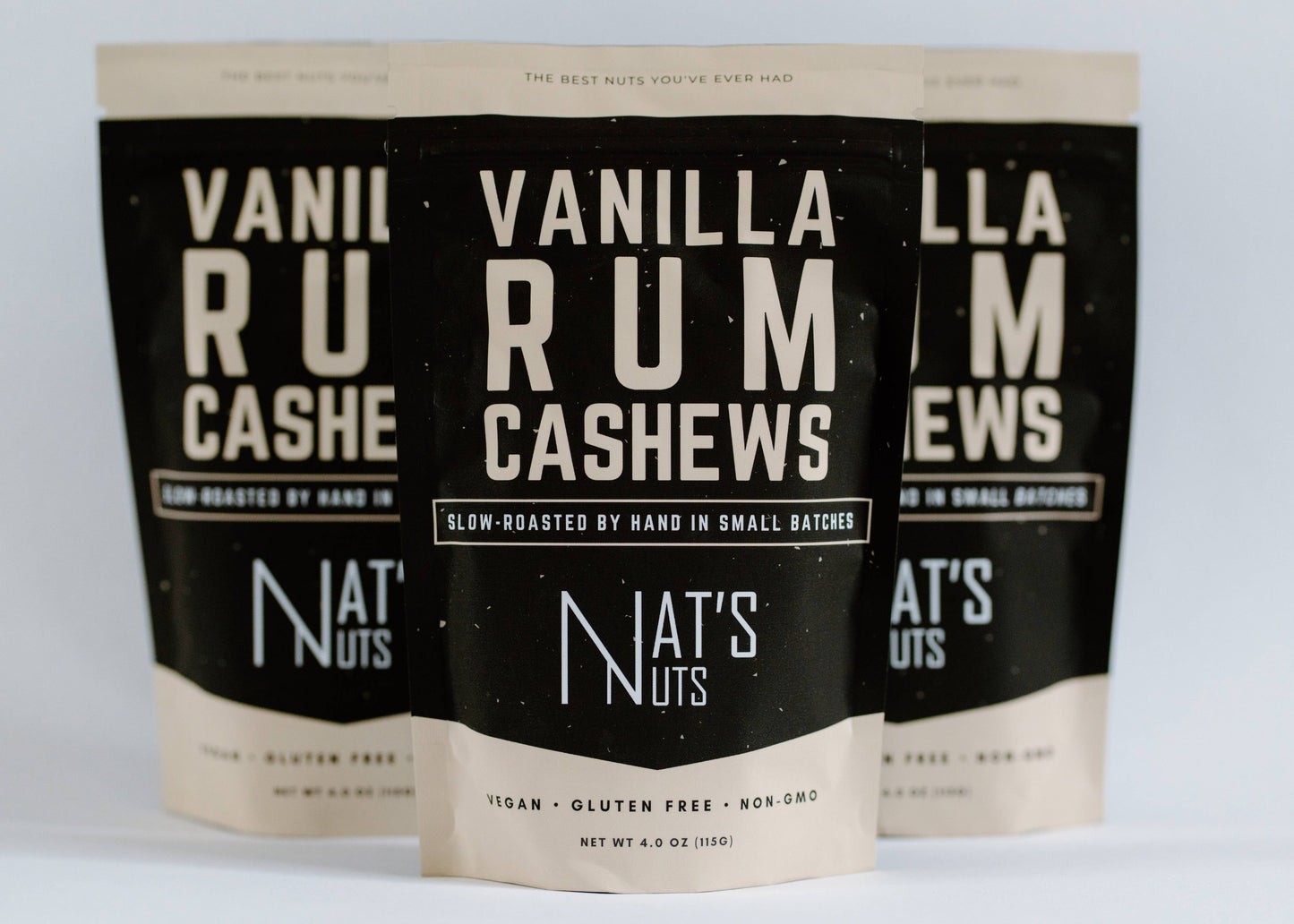 Vanilla Rum Cashews | Gourmet Roasted Nuts