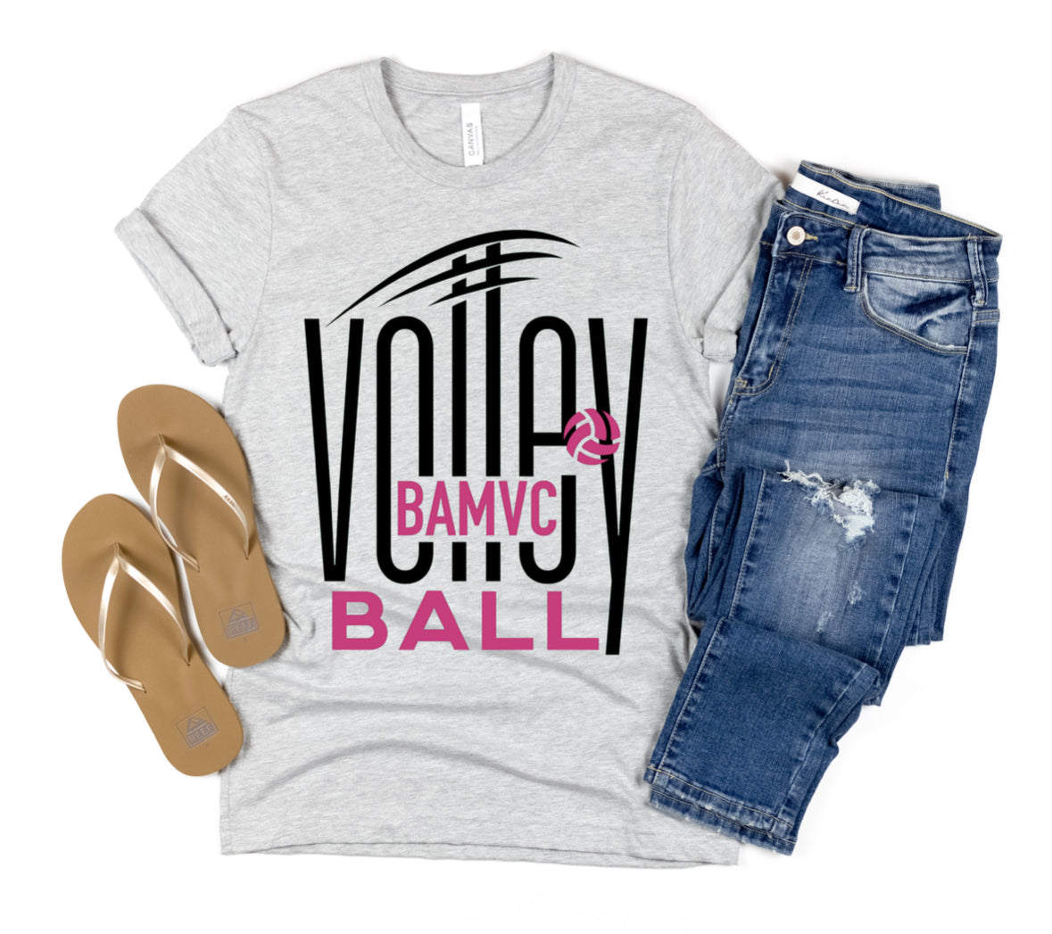 BAMVC Volleyball Tee