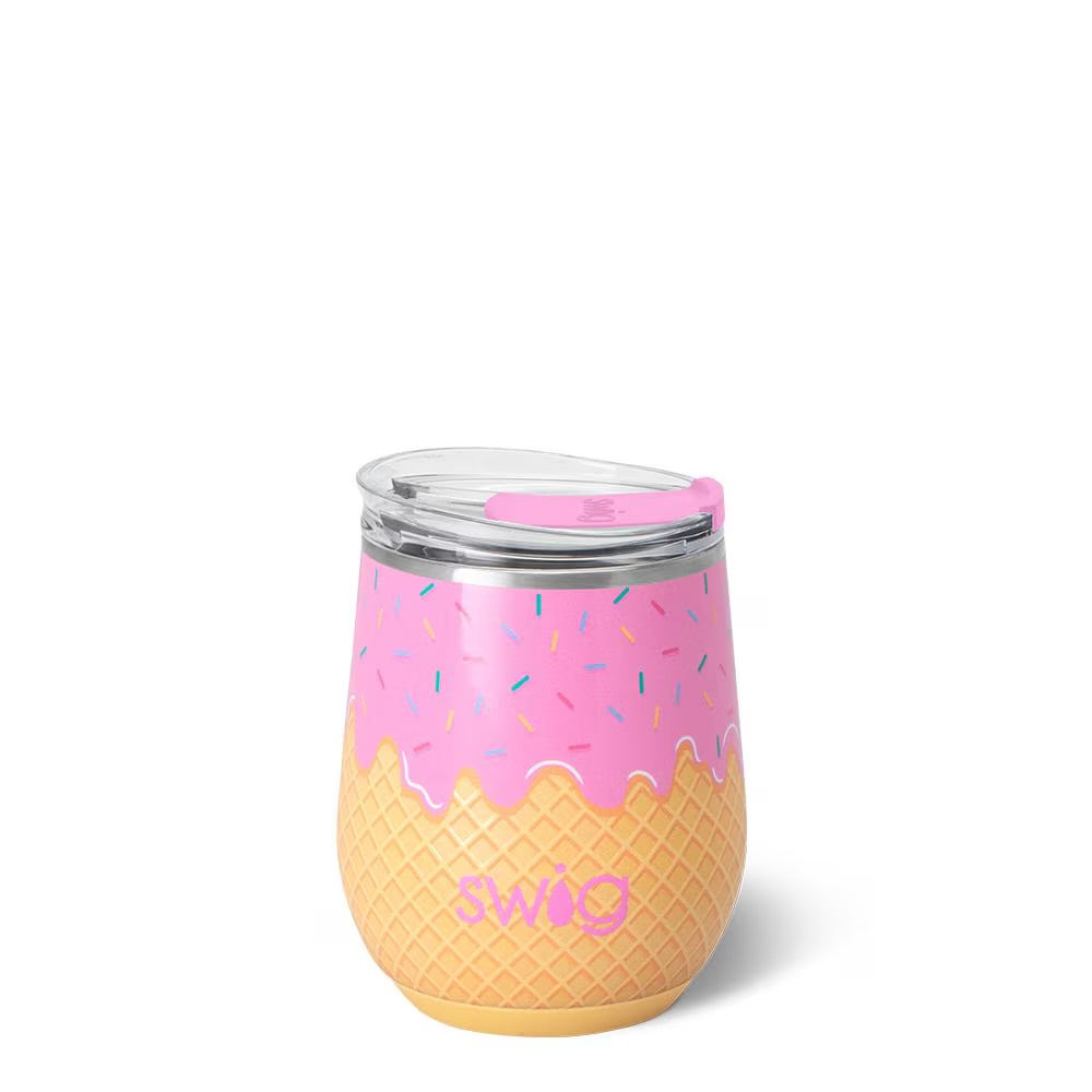 Scoop There It Is Swig Stemless Wine Cup 12oz