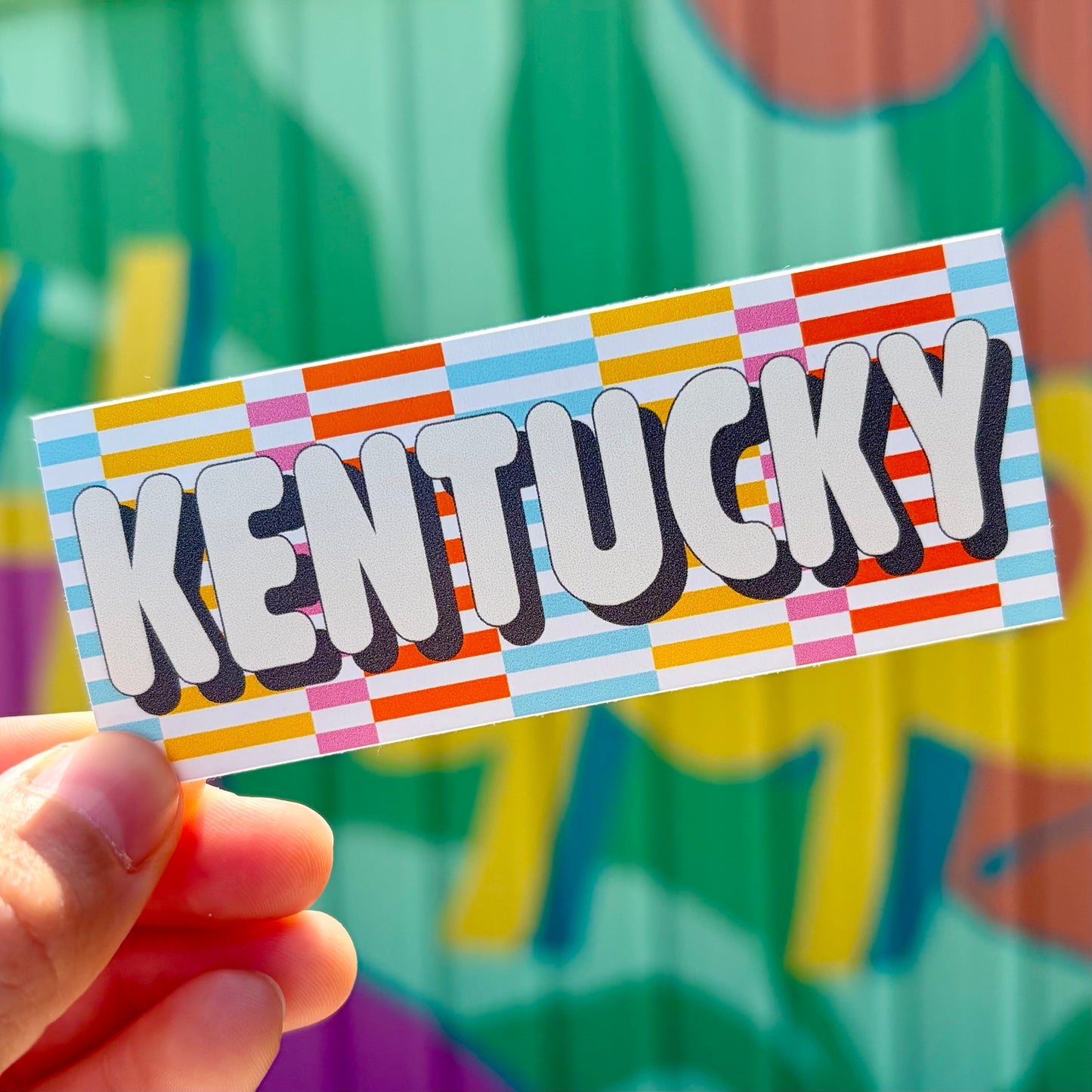 Retro Kentucky Sticker