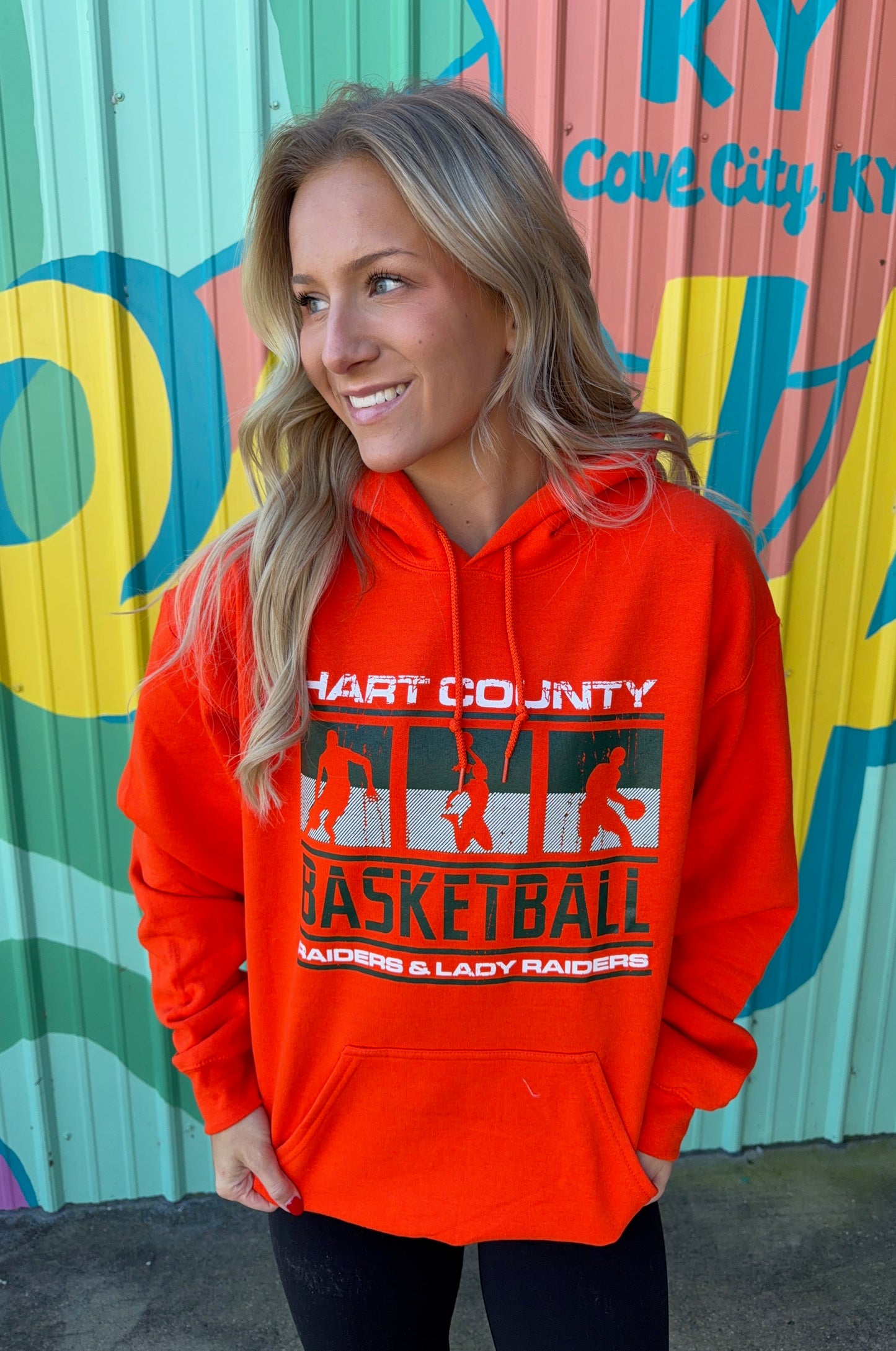 Hart County Raiders & Lady Raiders Basketball Hoodie