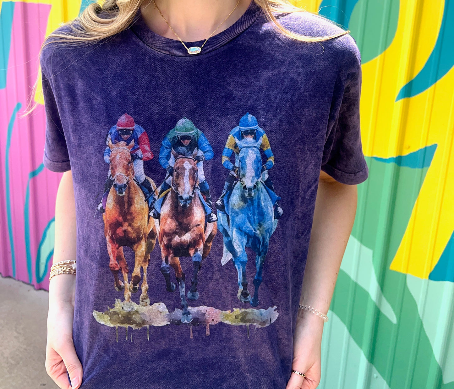 Vintage Wash Derby Tee