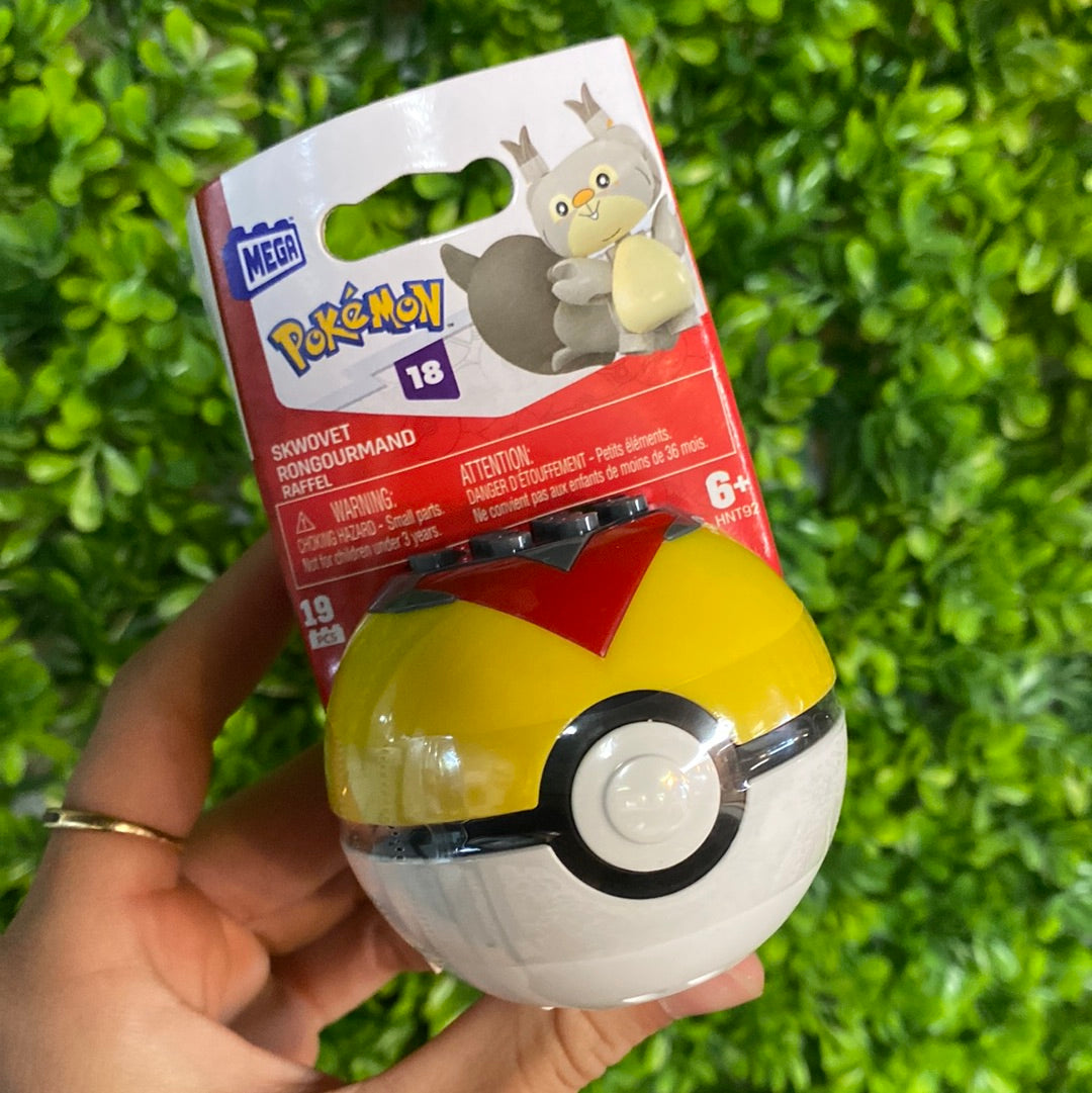 MEGA Construx Pokémon Poke Ball Skwovet