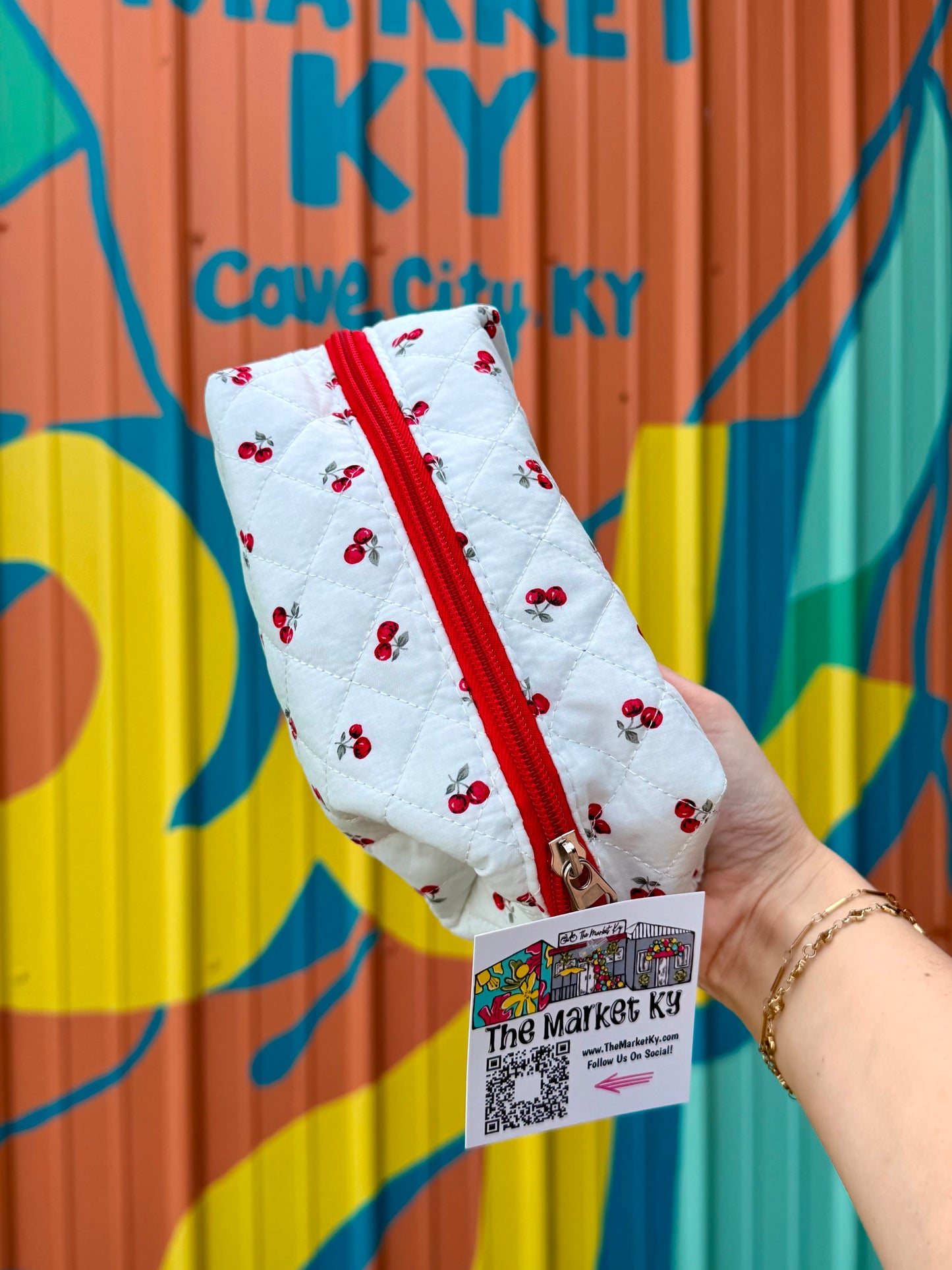 Cherries Makeup Pouch