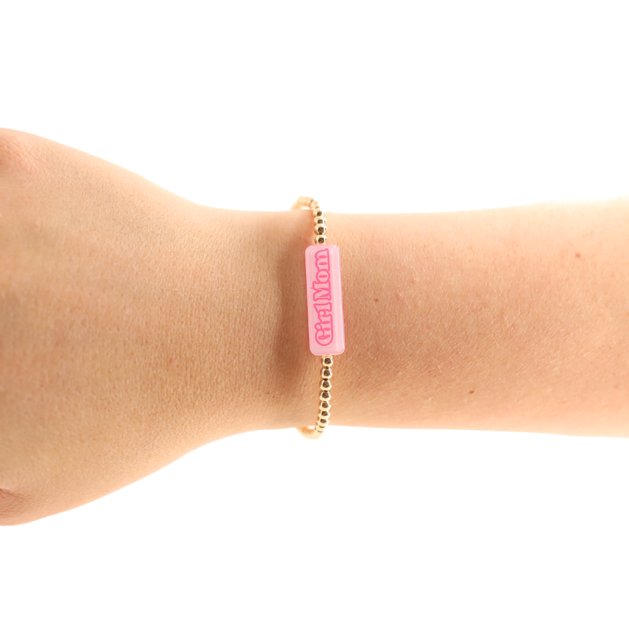 Girl Mom Bracelet: Sprinkle / Standard 6.75 inch