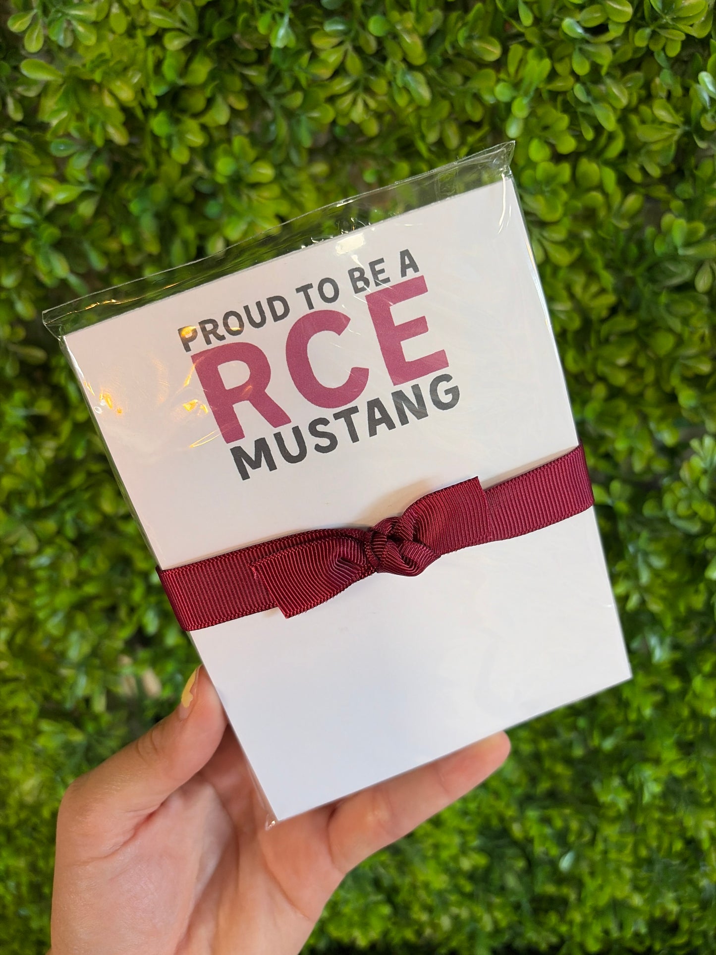 Proud To Be A RCE Mustang Notepad