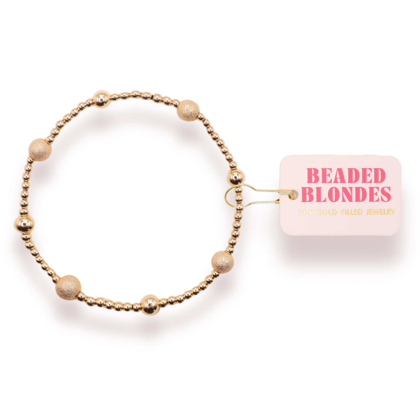 Noelle Stardust Gold Bracelet: Standard 6.75 Inch