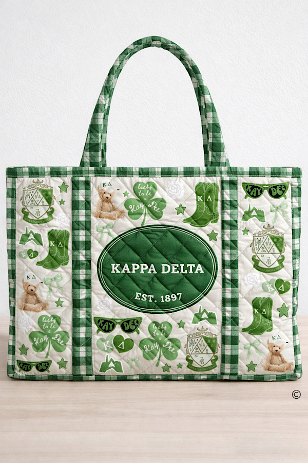 Kappa Delta Sorority Tote Bag