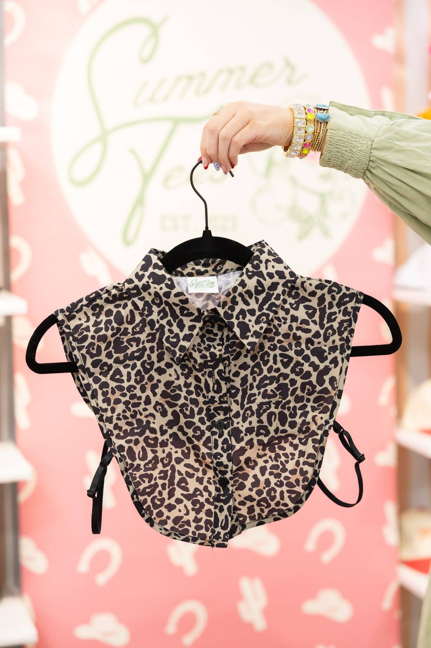 Leopard Adjustable Collar