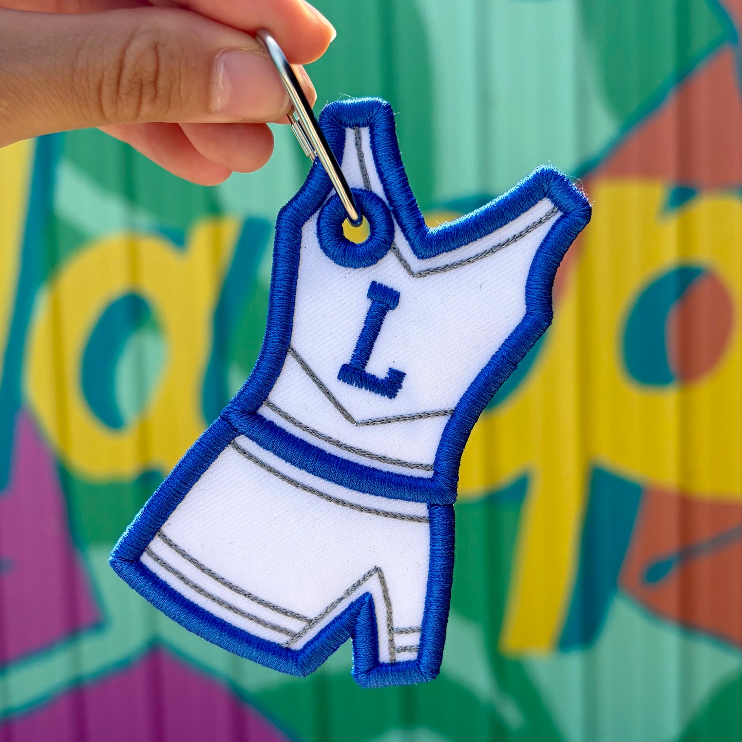 *PREORDER* Embroidered Bag Tag - Larue Cheer