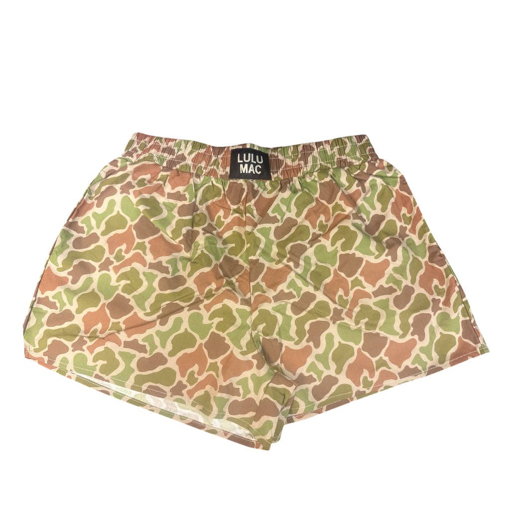 Lulu Mac Dark Camo Boxer Short