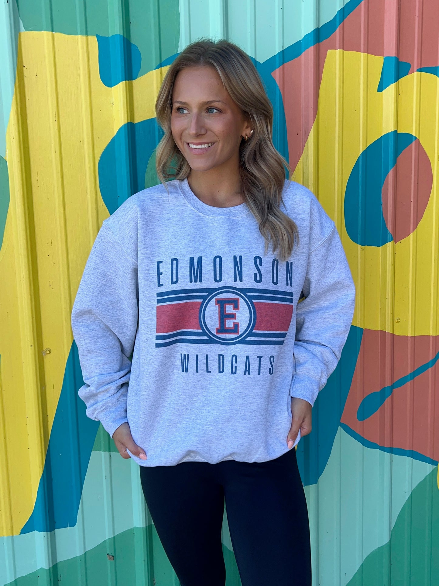 Edmonson Wildcats Vintage Sweatshirt (Youth & Adult)