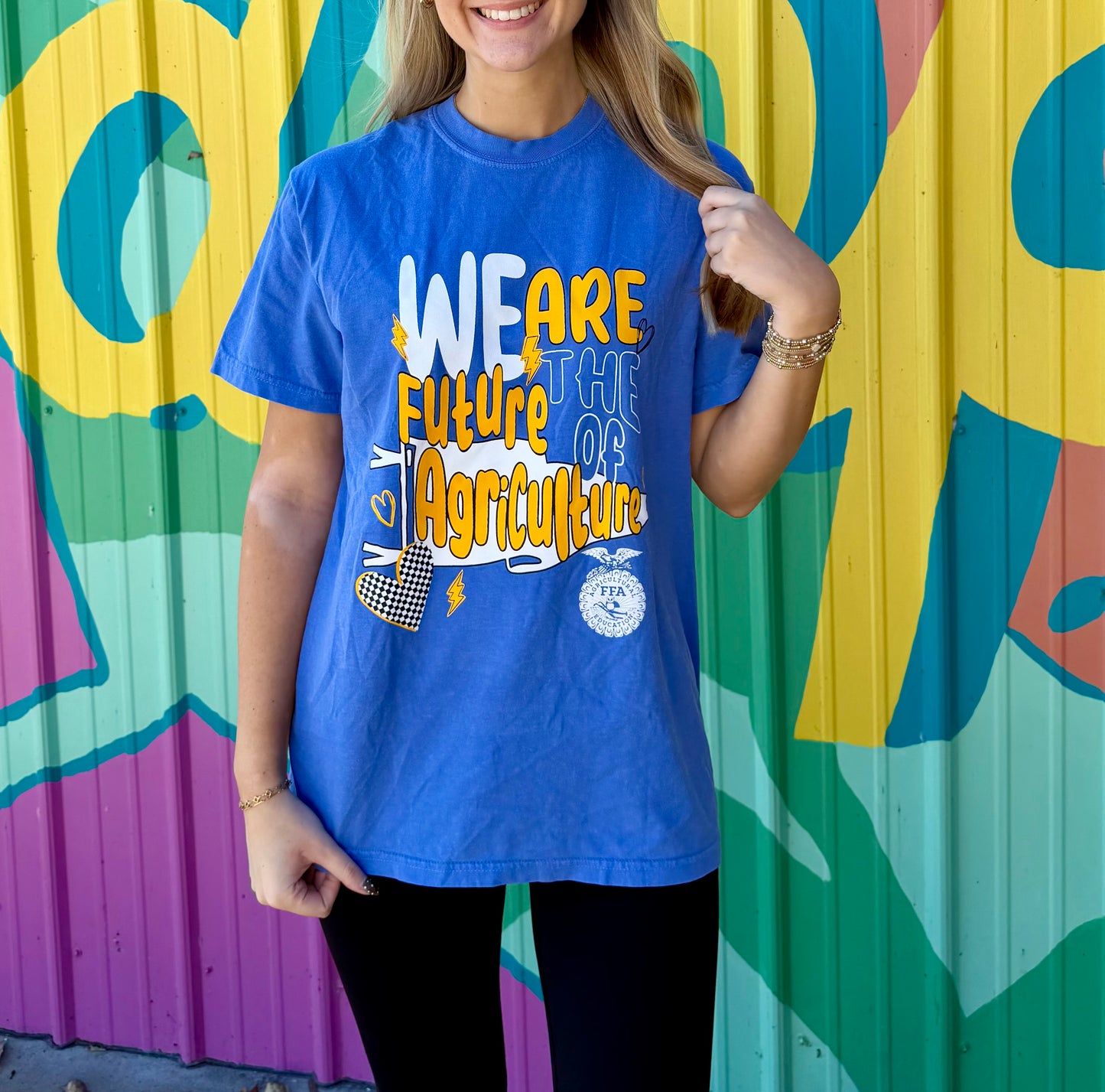 We Are Future of Agriculture Comfort Colors Tee