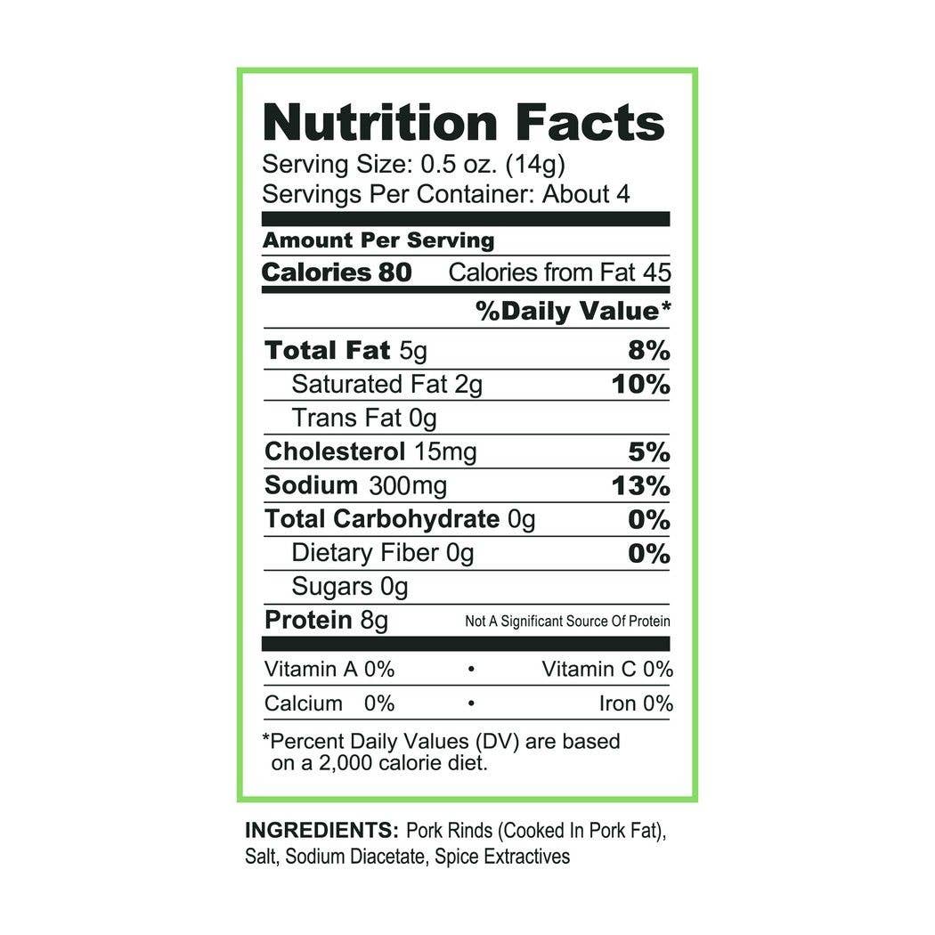 Pork King Good Dill Pickle Pork Rinds 1.75oz Bag