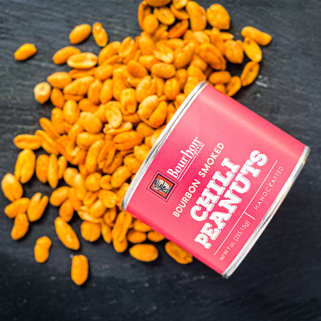 Bourbon Smoked Chili Peanuts