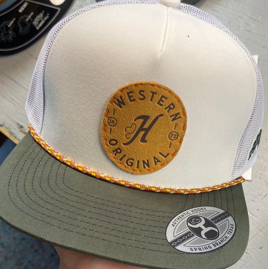 Supreme Cream/White SnapBack Hat