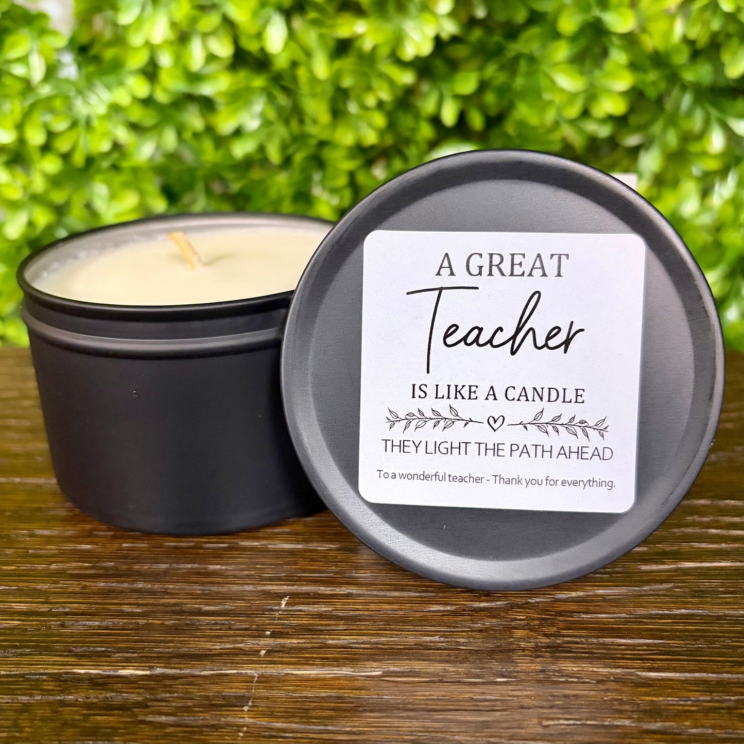 A Great Teacher Candle - Eucalyptus