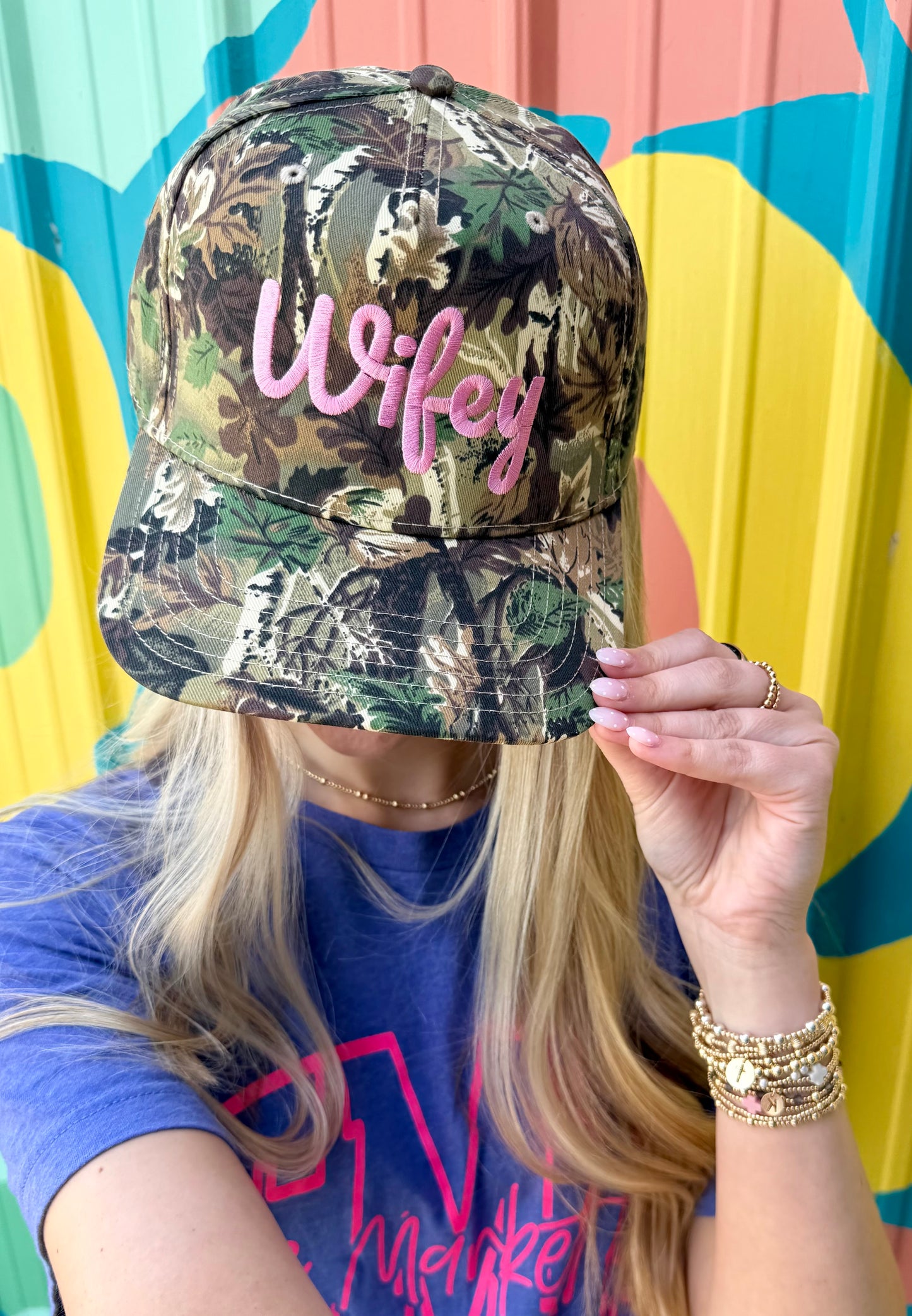 Wifey Camo Trucker Hat