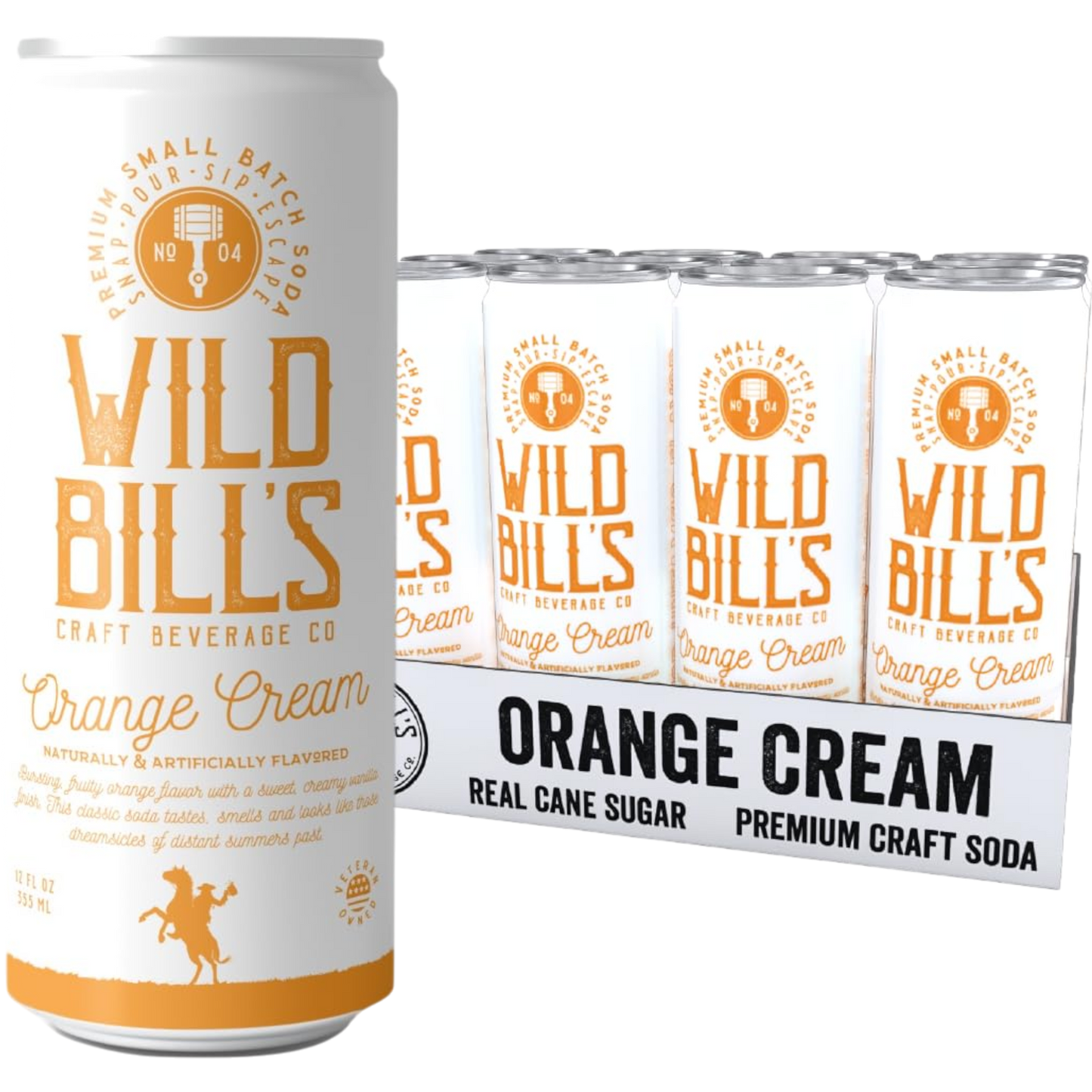Wild Bill's Orange Cream Soda