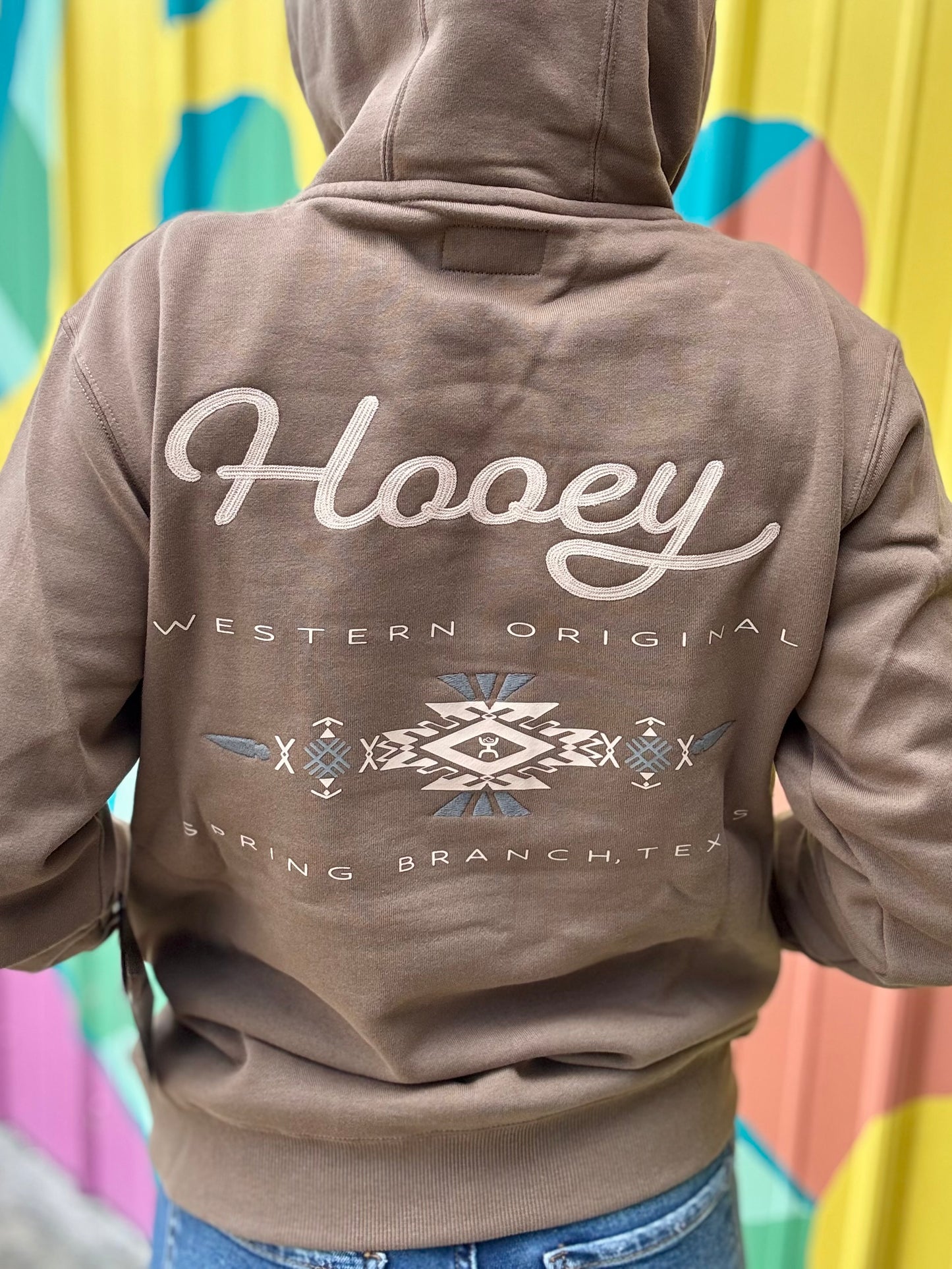 Hooey Men’s Peyote Shitake Brown Hoody