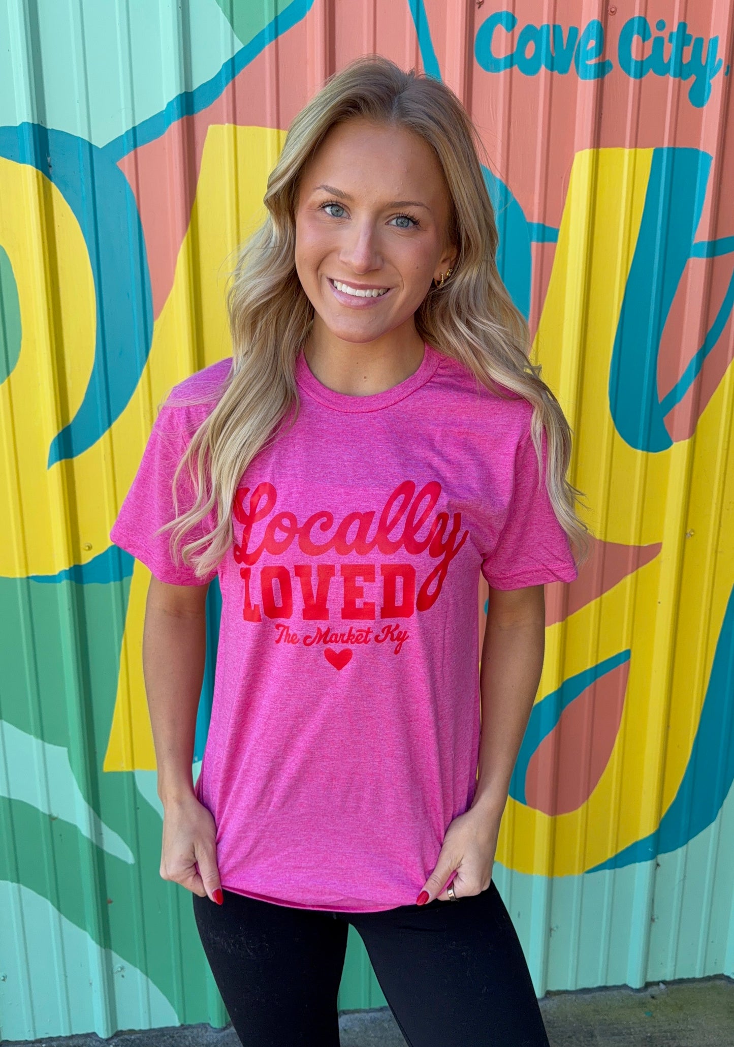 Locally Loved Pink Tee