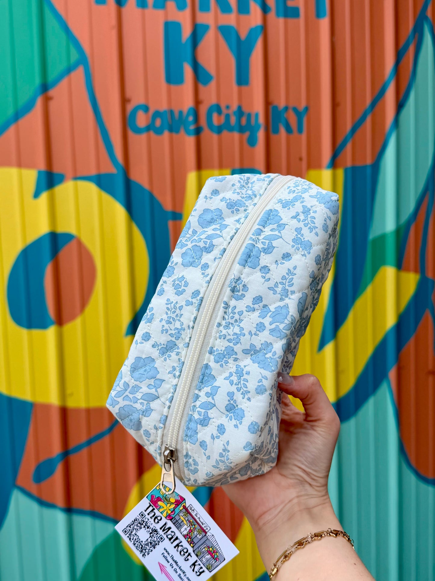 Floral Makeup Pouch
