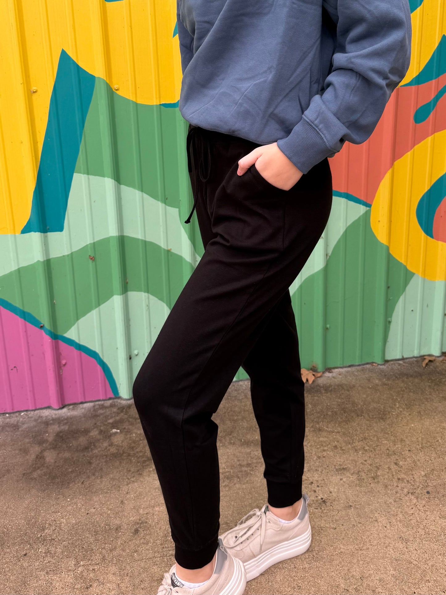 Black Jogger Pants