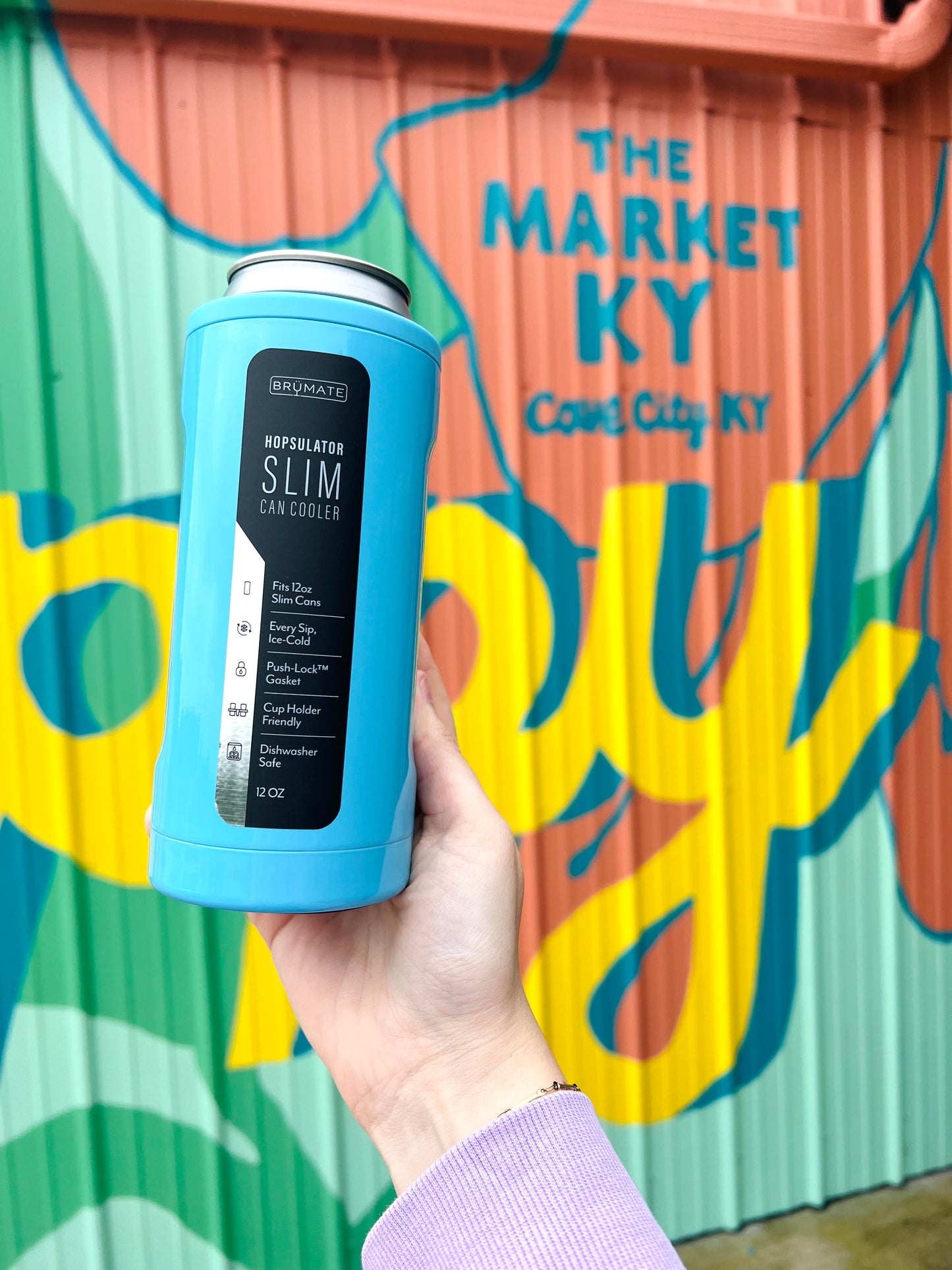 Brumate Hopsulator Slim - Electric Blue