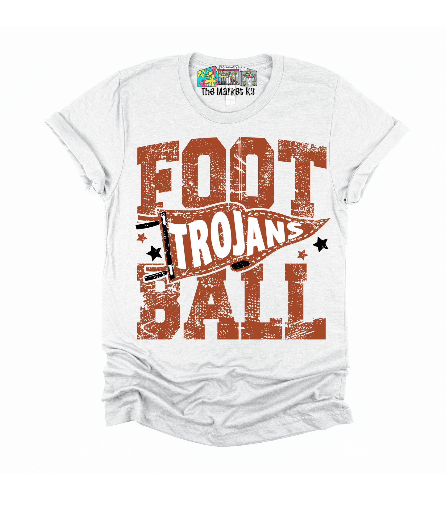 Football Pennant Tshirt (Youth & Adult)