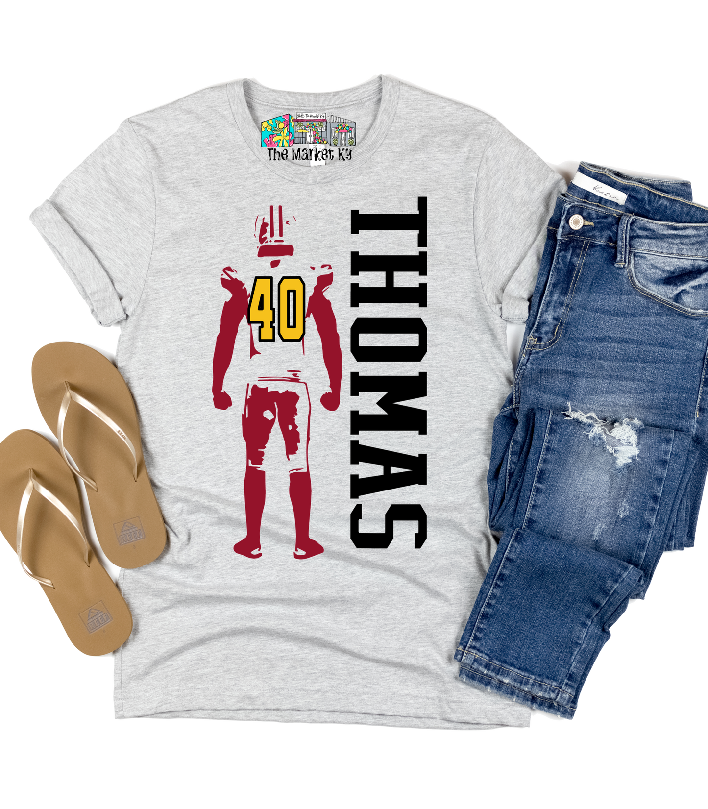 Custom Football Player Tshirt