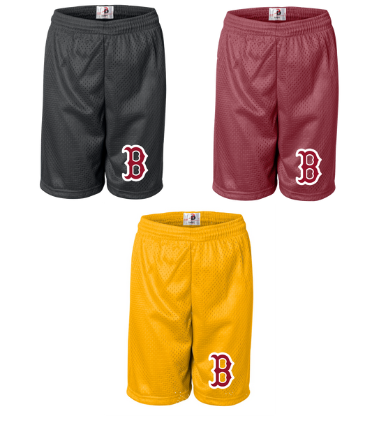 Barren B Baseball Mesh Shorts (Youth & Adult)
