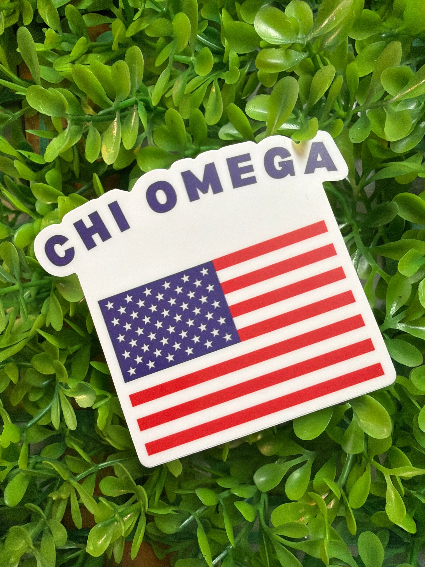 All-American Chi Omega Sticker