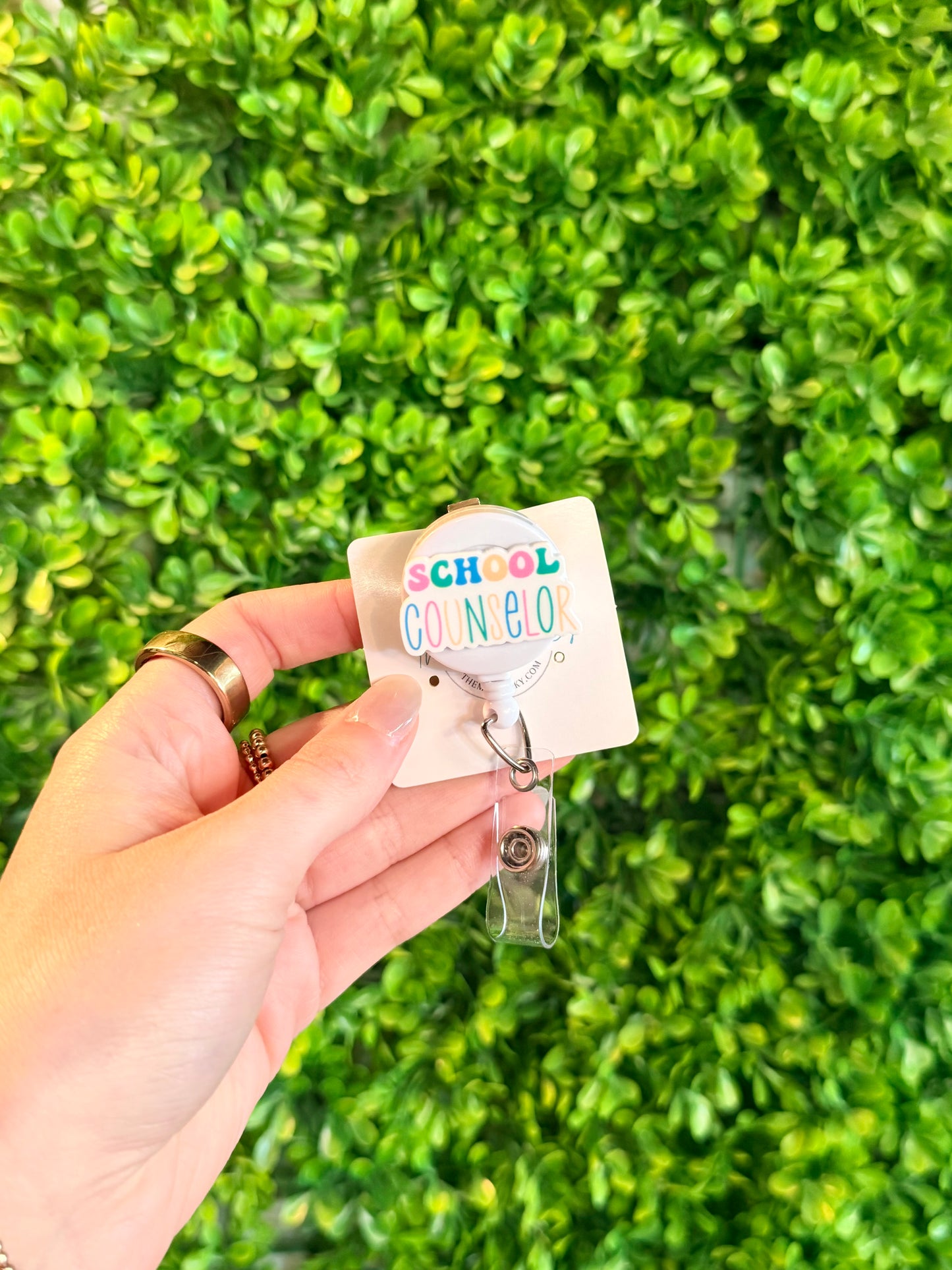 School Counselor Badge Reel