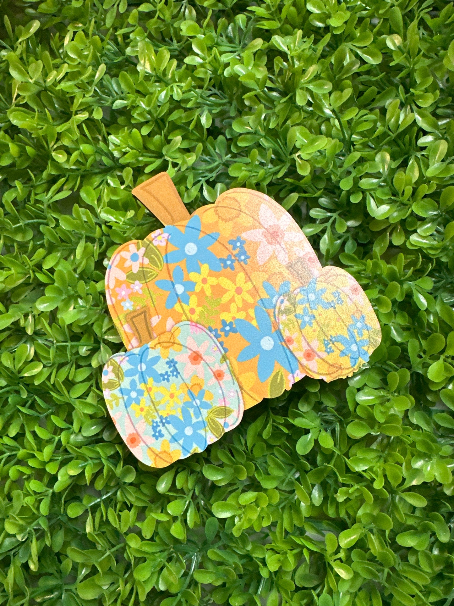 Floral Pumpkins Mini Attachment