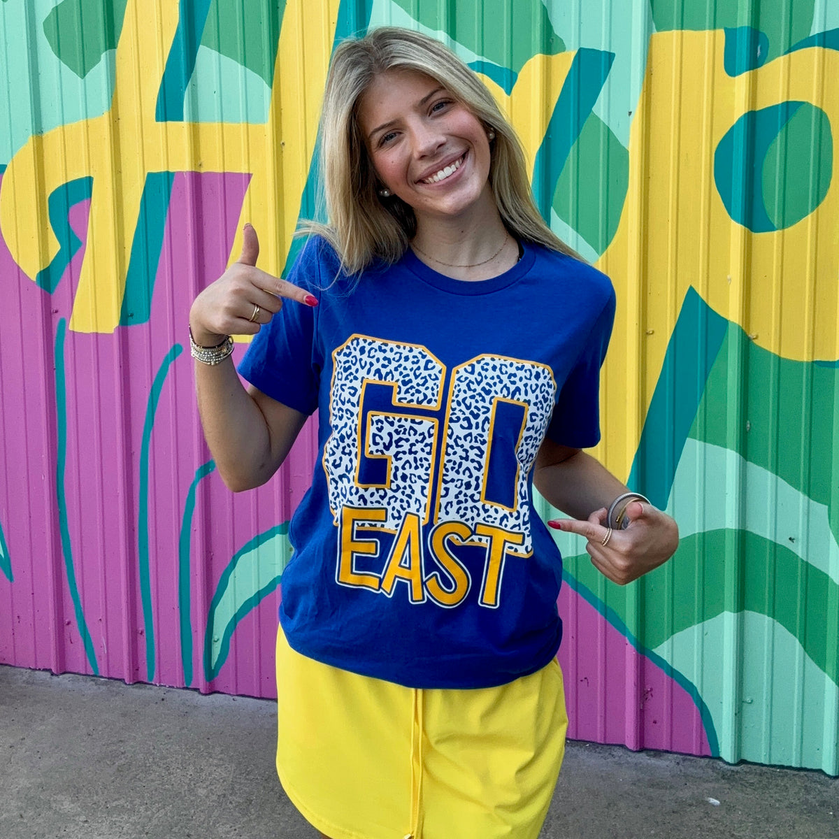 Go East Cheetah Print Tee