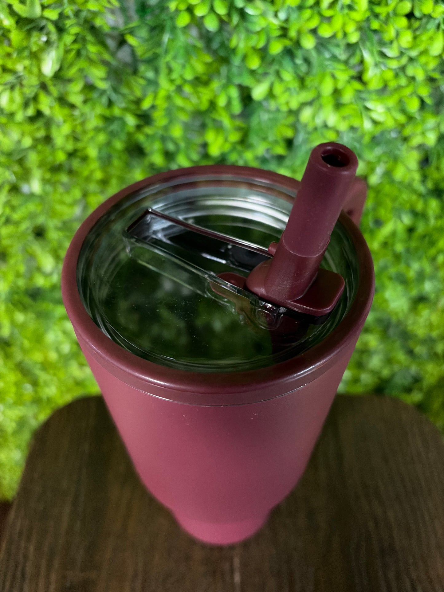 Trojans Engraved Stainless Steel Tumbler w/ Handle